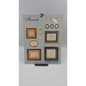 Friends, Book 2, 1979, Cross Stitch Pattern Booklet